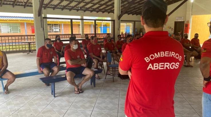 ABERGS visita 9º BBM em Tramandaí