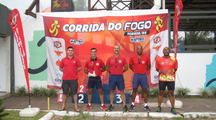 ABERGS participa e prestigia a 3ª Corrida do Fogo em Torres
