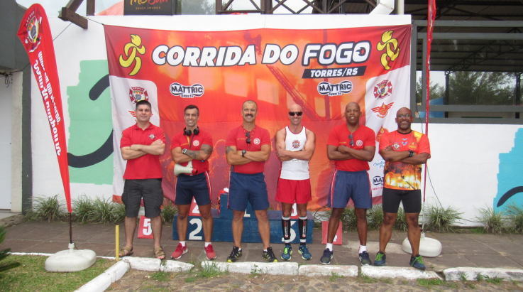 ABERGS participa e prestigia a 3ª Corrida do Fogo em Torres