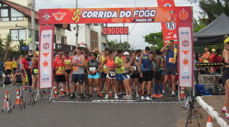 ABERGS participa e prestigia a 3ª Corrida do Fogo em Torres