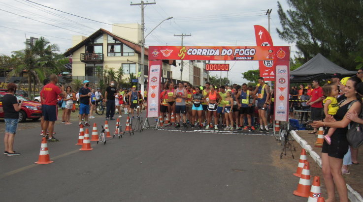 ABERGS participa e prestigia a 3ª Corrida do Fogo em Torres