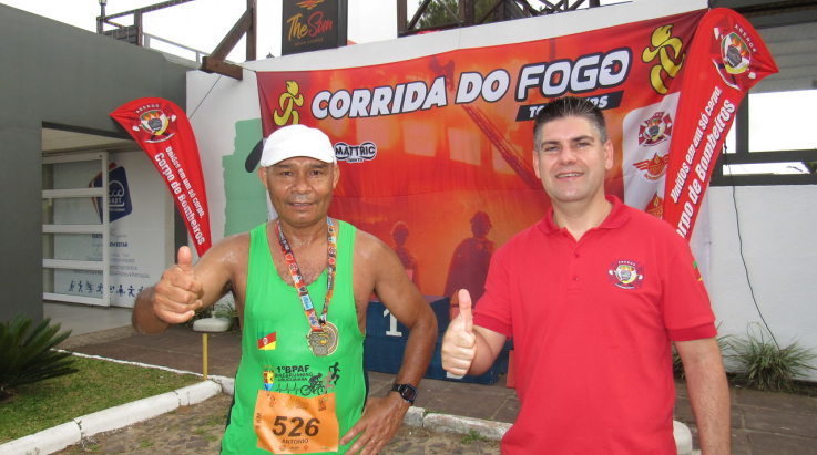 ABERGS participa e prestigia a 3ª Corrida do Fogo em Torres