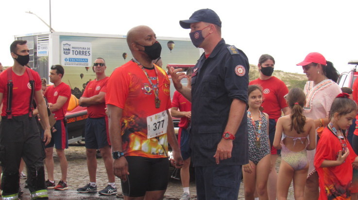 ABERGS participa e prestigia a 3ª Corrida do Fogo em Torres