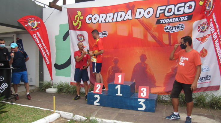 ABERGS participa e prestigia a 3ª Corrida do Fogo em Torres