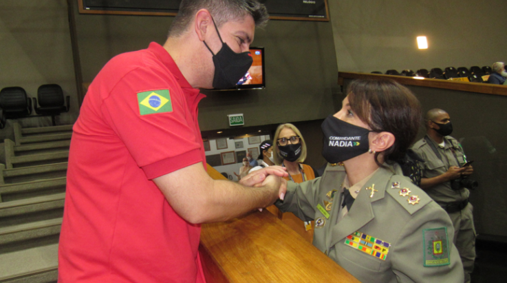 ABERGS prestigia solenidade em homenagem aos 184 anos da BM