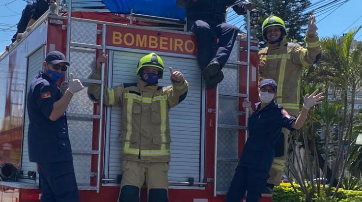 ABERGS participa de ação solidária organizada pelo CBMRS no Dia das Crianças