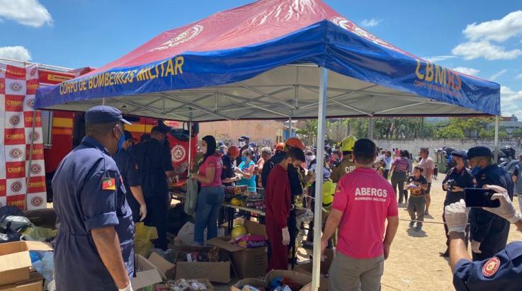 ABERGS participa de ação solidária organizada pelo CBMRS no Dia das Crianças