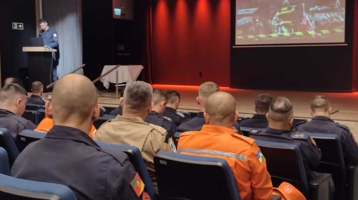 ABERGS prestigia aula magna do curso de resgate de salvamento veicular em Sapiranga