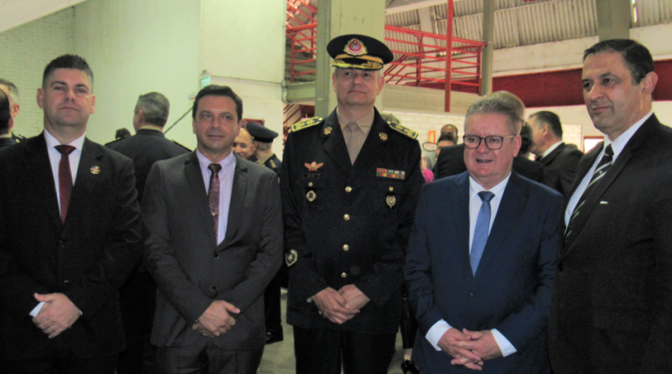ABERGS participa de formatura de 53 novos Capitães do CBMRS