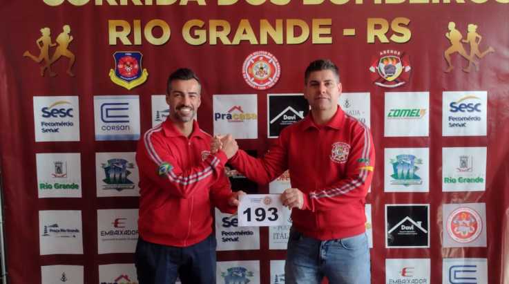 ABERGS participa da 1° Corrida do Bombeiro no Corpo de Bombeiros Militar de Rio Grande