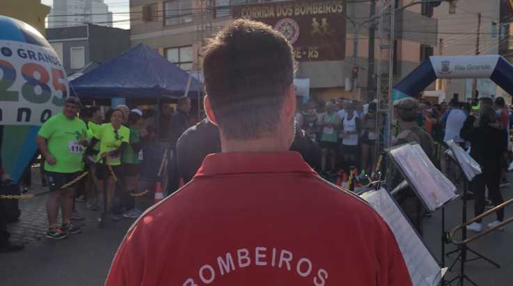 ABERGS participa da 1° Corrida do Bombeiro no Corpo de Bombeiros Militar de Rio Grande