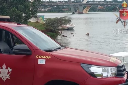 DF: Bombeiros encontram corpo de jovem de 19 anos no Lago Paranoá bombeirosdf.png