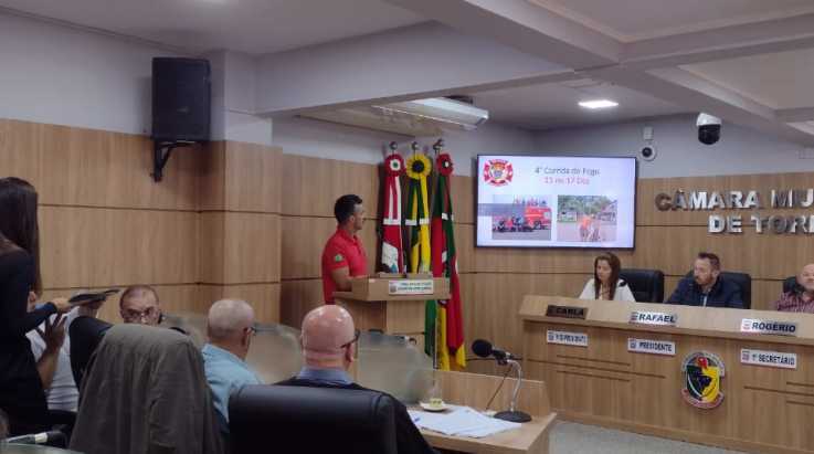 ABERGS apresenta calendário de eventos na Câmara de Vereadores de Torres