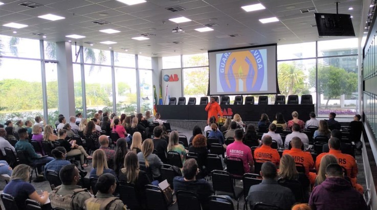 ABERGS participa de seminário de enfrentamento ao comportamento suicida