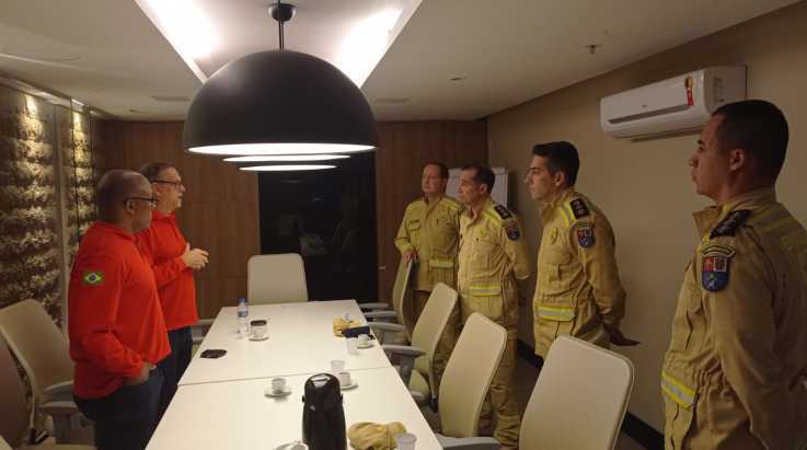 ABERGS recebe comissão do Corpo de Bombeiros do Paraná