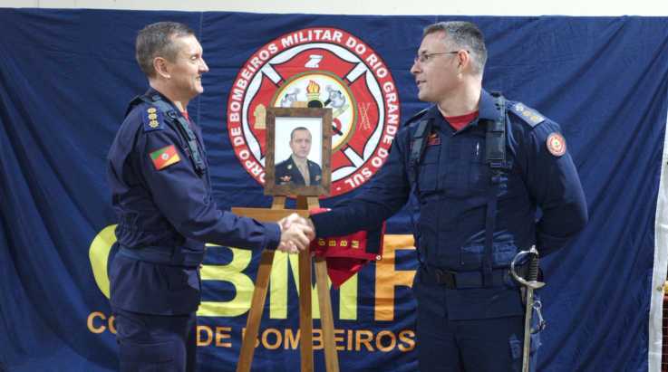 ABERGS participa de passagem de Comando no 6º BBM, em Santa Cruz do Sul