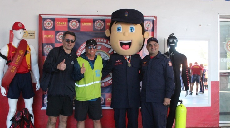 ABERGS prestigia a 2ª Corrida dos Bombeiros realizada no município do Rio Grande