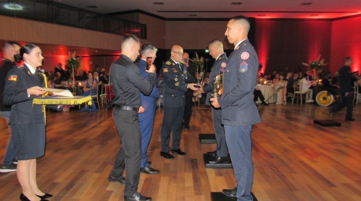 ABERGS prestigia formatura do Curso Superior de Bombeiro Militar