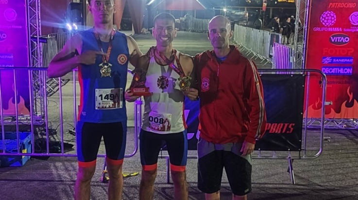 Associados da ABERGS participam da 5ª Corrida do Fogo do CBMPR
