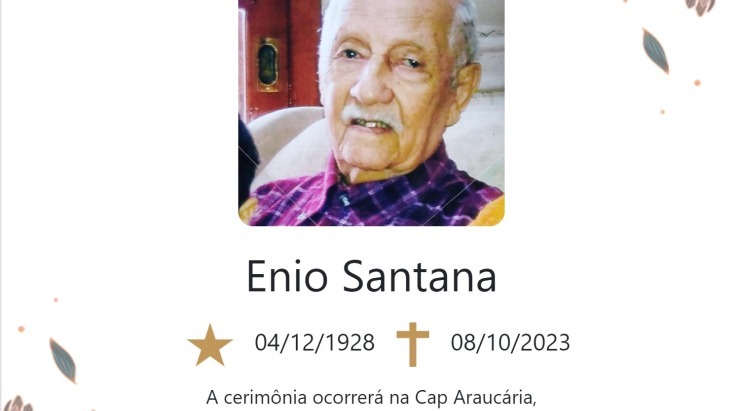 ABERGS lamenta o falecimento do 2° Sgt RR Ênio Santana