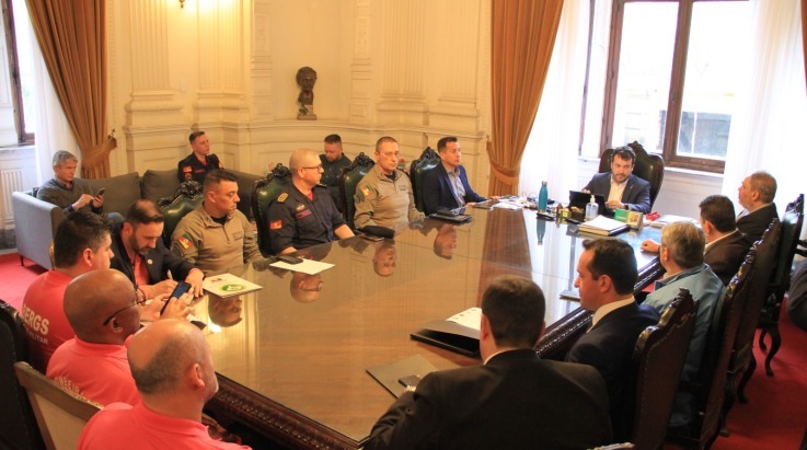 ABERGS participa de reunião na Casa Civil para tratar do PL 467, promoções e recomposição de efetivo
