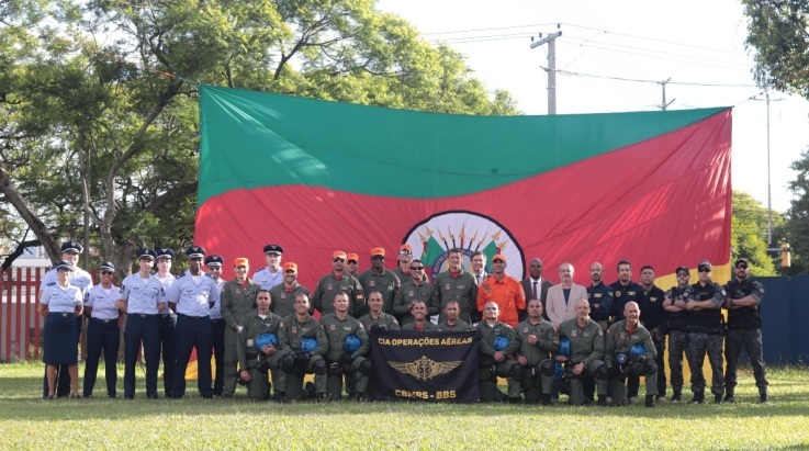 ABERGS participa da formatura da primeira turma de Operadores Aerotáticos