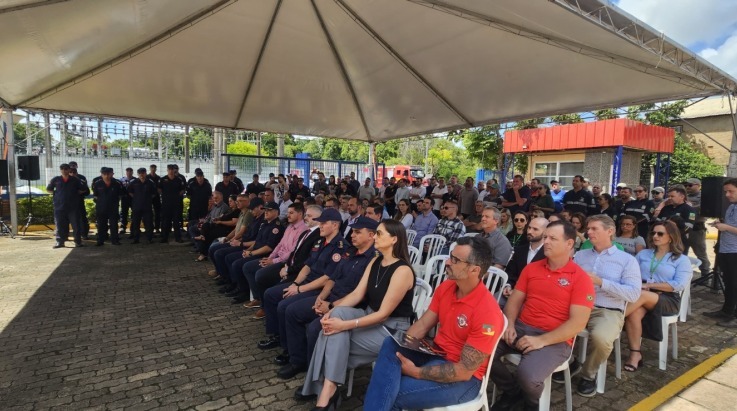 ABERGS prestigia inauguração do novo Quartel do Pelotão de Triunfo