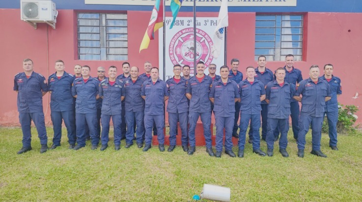 ABERGS prestigia aniversário do Pelotão de Bombeiro Militar de Terra de Areia