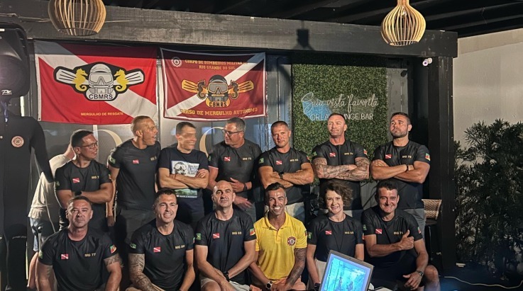 ABERGS prestigia 1º Encontro dos Mergulhadores do CBMRS
