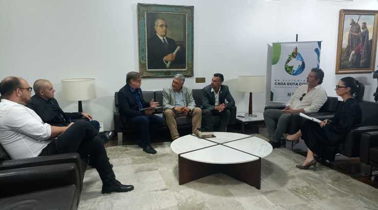 ABERGS realiza visita cortesia ao presidente da AL