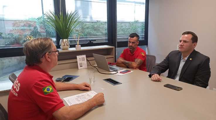 ABERGS recebe o deputado estadual Capitão Martim