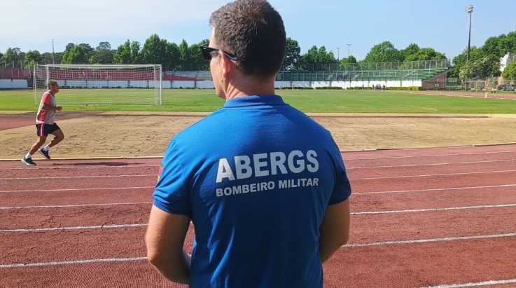 ABERGS acompanha os testes de aptidão física do CBA 24/25