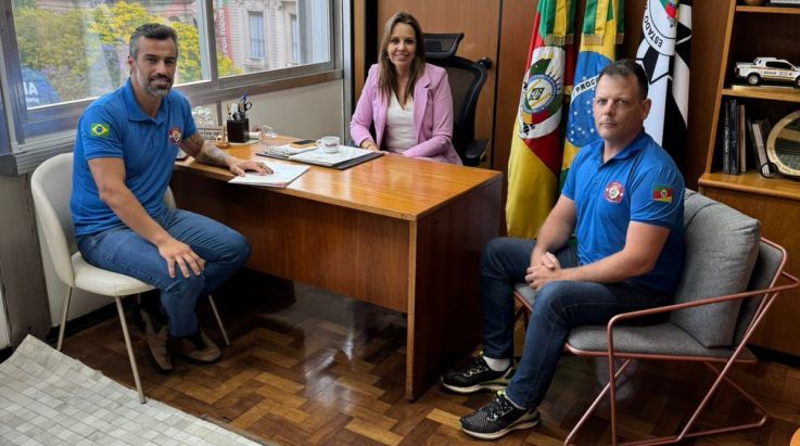 ABERGS realiza visita aos deputados para encaminhar demandas dos Bombeiros Militares