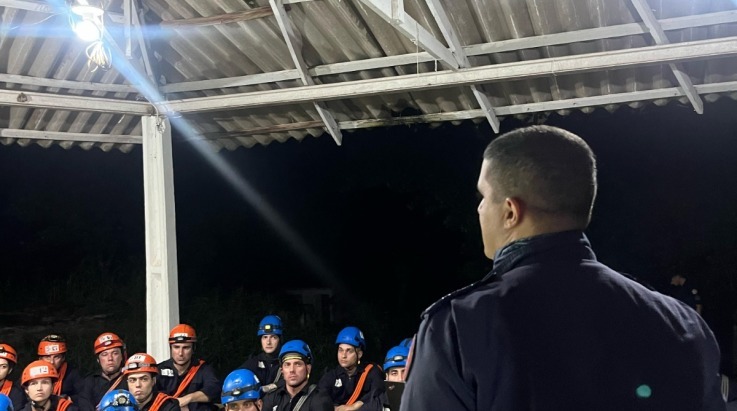 Alunos Soldados e Alunos Oficiais do CBMRS participam de instrução intensiva no Campo Leão da Serra