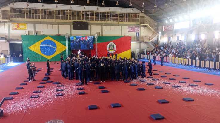 ABERGS prestigia formatura de 106 novos Soldados do CBMRS