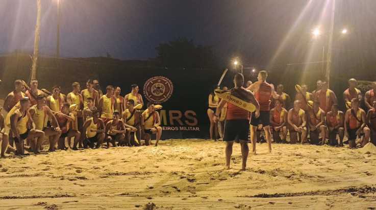 ABERGS prestigia competição interna de Guarda-Vidas em Nova Tramandaí