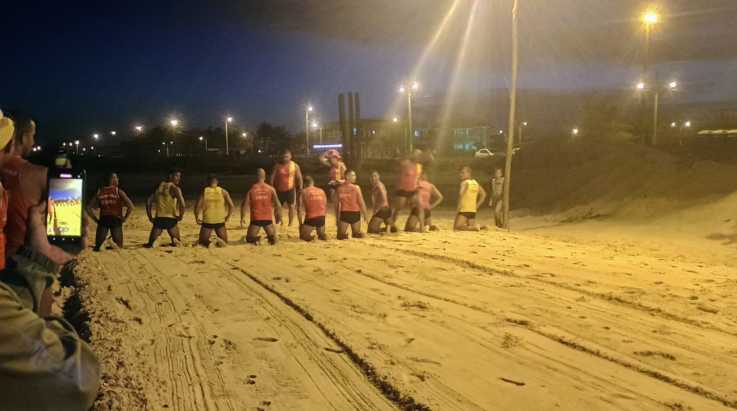 ABERGS prestigia competição interna de Guarda-Vidas em Nova Tramandaí