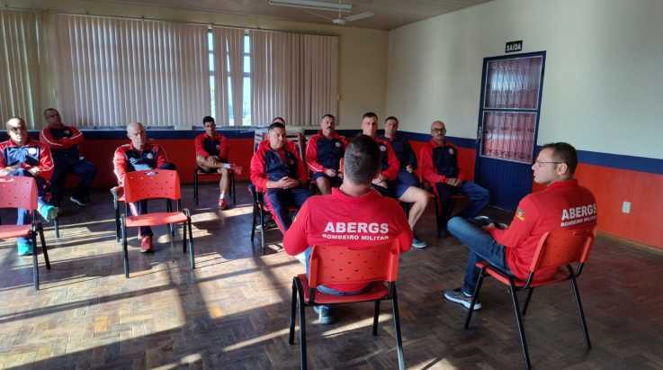 ABERGS na Estrada: Coordenadores visitam Pelotão de Cachoeira do Sul