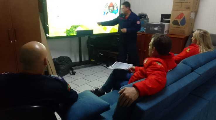 ABERGS acompanha o avanço das obras do novo Pelotão de Bombeiro Militar de Canela