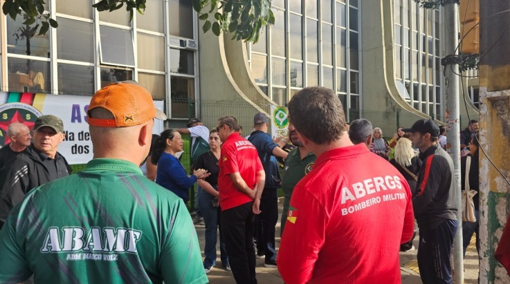 ABERGS participa de ato em defesa do IPE Saúde e por reposição salarial