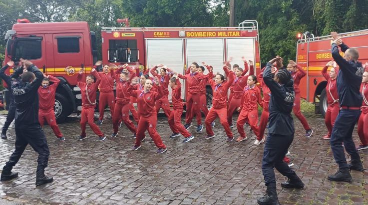CBM de Farroupilha forma turma de Bombeiros Mirins