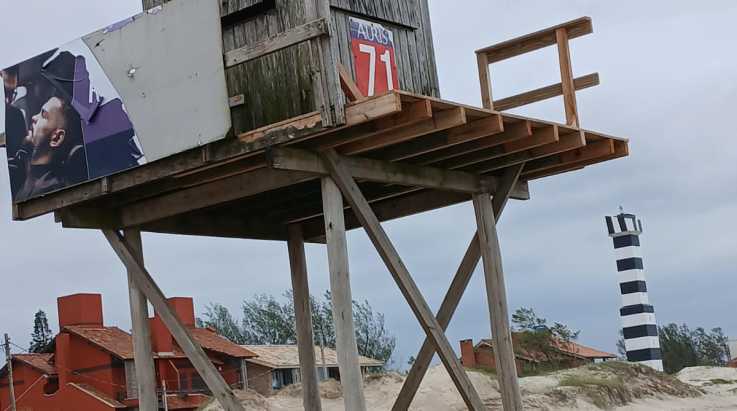 ABERGS vistoria guaritas de Guarda-Vidas em Capão da Canoa