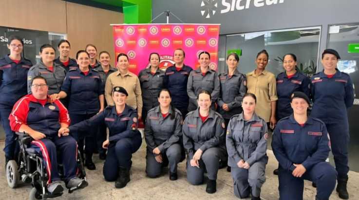 ABERGS celebra protagonismo feminino e integração no 2º Encontro de Bombeiras Militares da Serra Gaúcha