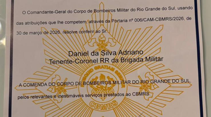 ABERGS prestigia aniversário do 4º BBM