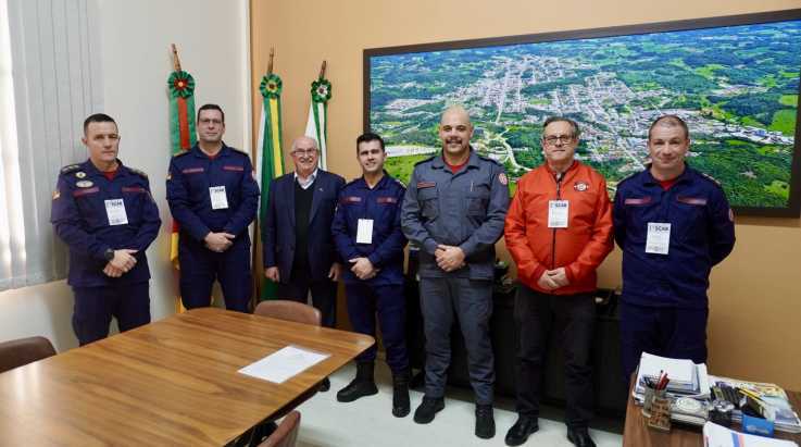 ABERGS participa do 1º Encontro Estadual dos Serviços Civis Auxiliares de Bombeiros