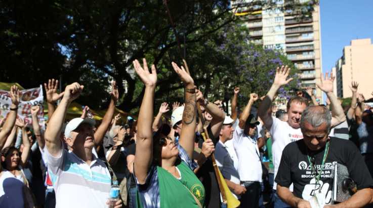 13 mil Militares reúnem-se em mobilização exigindo do Governo do Estado a retirada do pacote da Assembleia Legislativa
