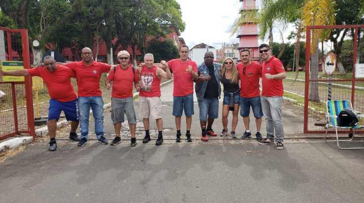 ABERGS realiza manifestação contra o pacote do governo em importante via da Capital