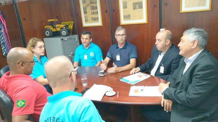 Coordenador da ABERGS visita o deputado estadual Adolfo Brito
