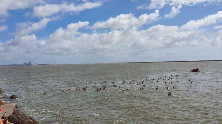 ABERGS realiza atividade com a ABRG e participa do 11º AQUATHLON na Região Sul do Estado