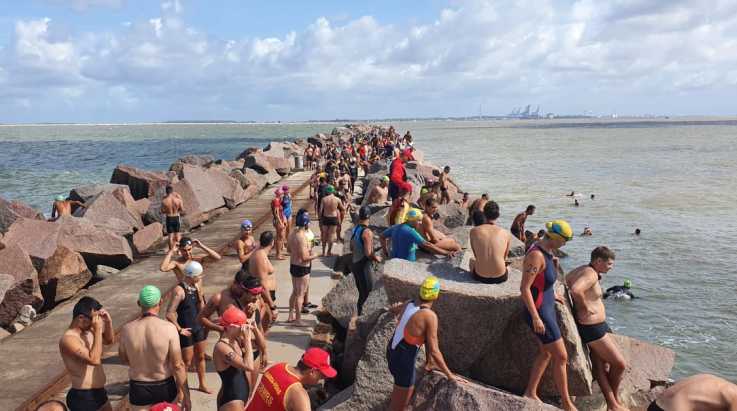 ABERGS realiza atividade com a ABRG e participa do 11º AQUATHLON na Região Sul do Estado